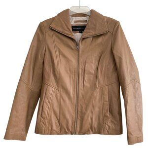 Marc New York Andrew Marc Light Glove Lamb Leather Jacket S - Preowned